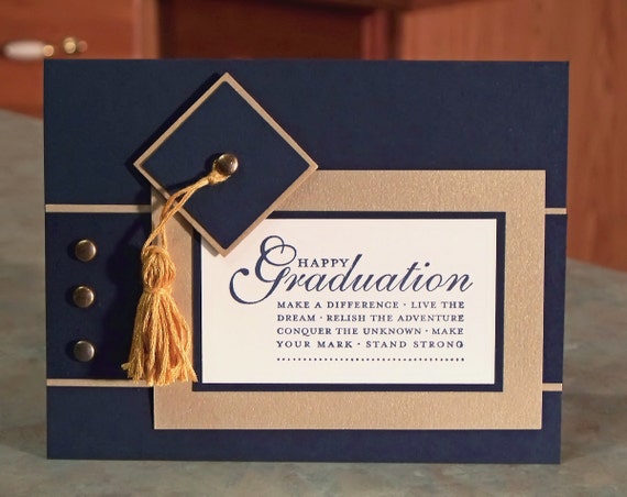 handmade stampin up happy grad cap and tassel graduation card graduation card maker