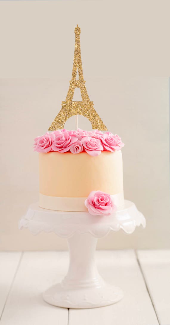 Paris Birthday Cake Topper Paris Birthday Cake Topper