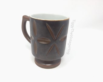 Vintage Atomic Starburst Mug - Mid Century