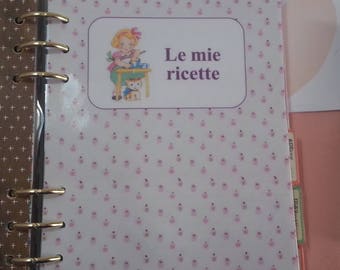 Planner Set my recipes available sizes A5/large Personal planner/planner