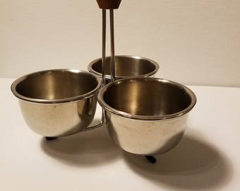 Mid Century Condiment Server