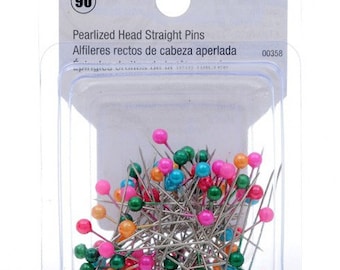 1 1/4" Singer Pearlized Head Straight Pins - 00358