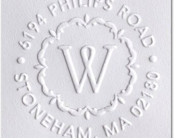Custom Embosser, Custom Address Embosser, Address Embosser, Embosser, Embossing Stamp, Hand Held Embosser, Embossing Seal, Seal Embosser-W