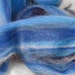 Denim - Hand Pulled Roving - merino/bamboo/firestar