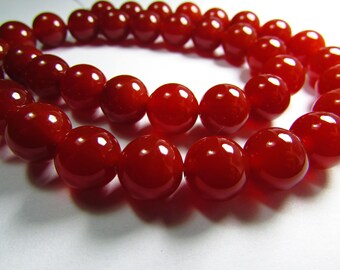 Set of 10 beads of Agate 10 mm