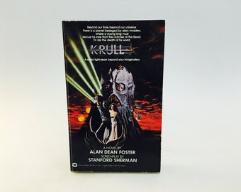 Vintage Fantasy Book Krull Film Novelization 1983 Paperback