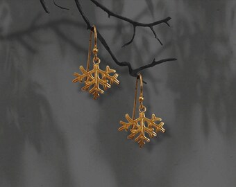 Australian Flannel Flower Leaf Earrings,Fine Silver,Handmade,Wildflower Earrings,Flower Jewellery,Gift for Her,Australian Earrings,Botanical