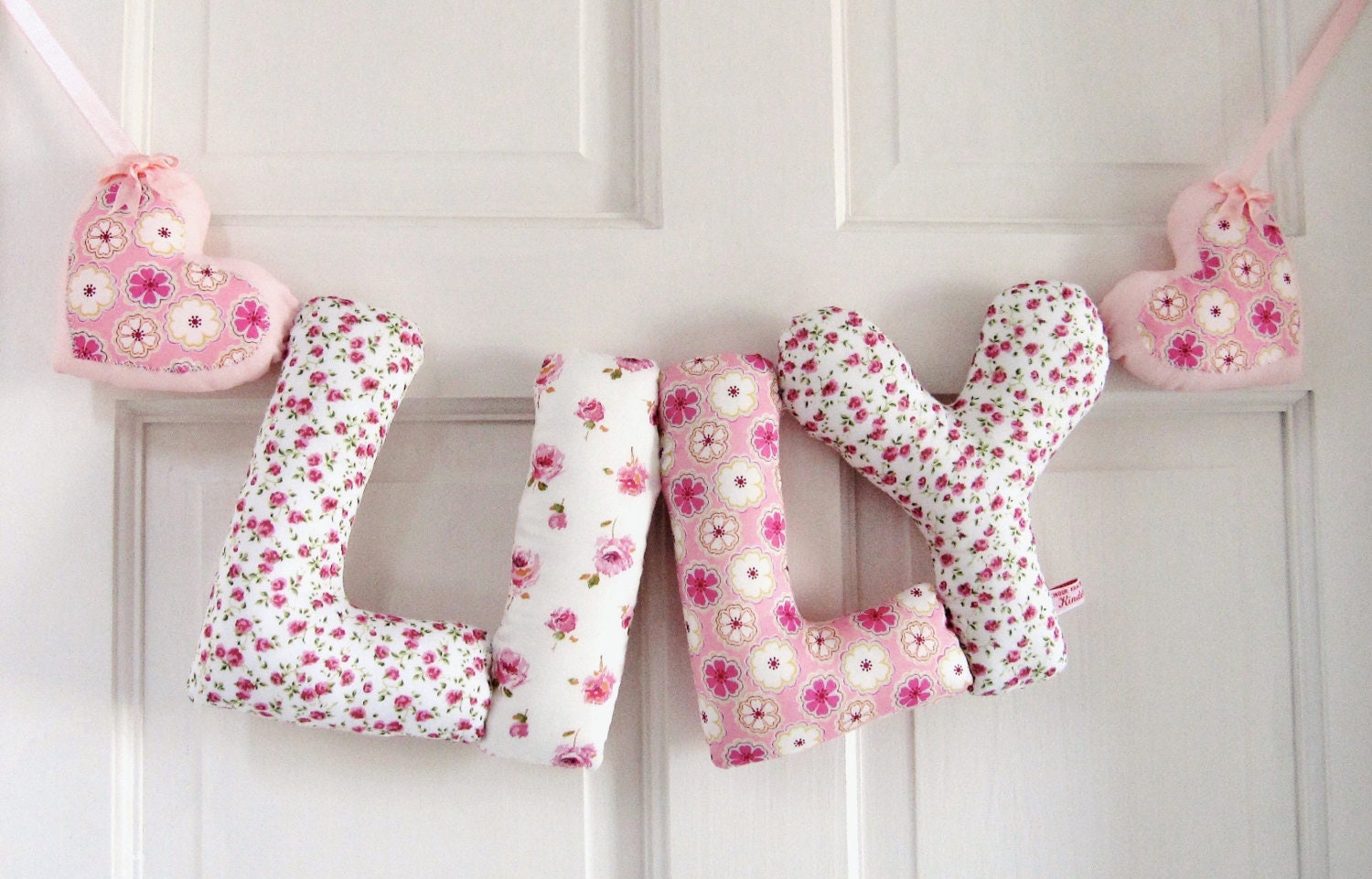 LILY Personalized Baby name wall decor baby girl nursery