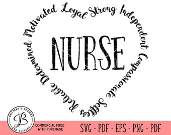 Download Nurse svg | Etsy