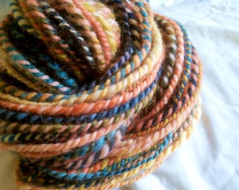 Good Morning Mister Romney - paired skeins 90yds total - worsted-plus handspun wool