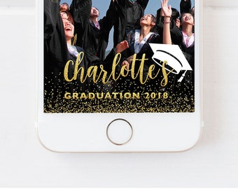 Snapchat Geofilter Graduation, Geofilter Party, Graduation Party, Graduation Geofilter, Graduation Filter, Class of 2018