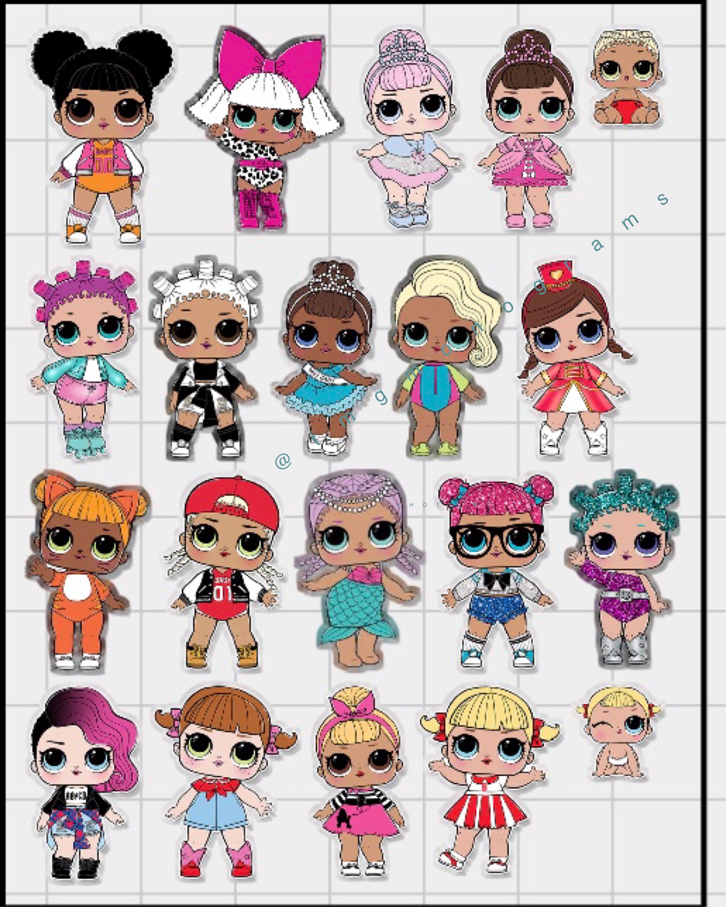 Lol Surprise Doll Series 1 Stickers