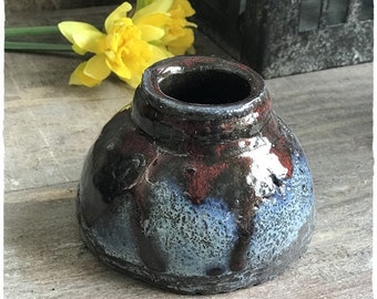 Height 7 cm ceramic stoneware ceramic planter or Vase stand