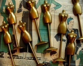 One Totally KQQL Vintage Dressform Mannequin for Assemblage or Altered Art