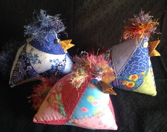 Small Patchwork Pin Coushion