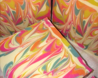 Heavenly- Handmade, Cold process soap.