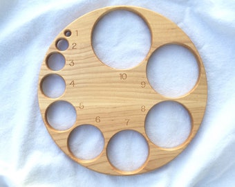 Cervical Dilation Measurements Board for Midwife Doula Birth -- Copyright From Jennifer 2017