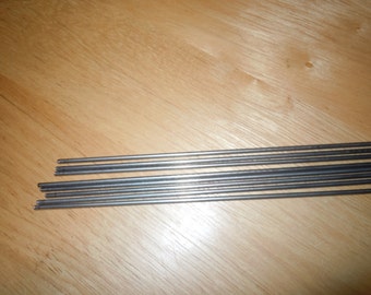 316 stainless mandrels 3/32 two dozen 10.5" long Lampwork Glass