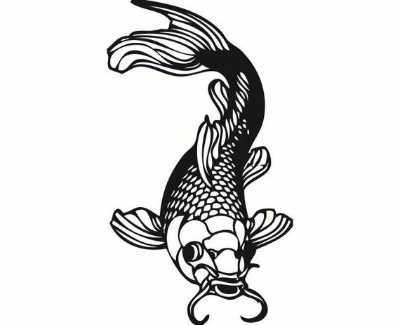 Download Koi Fish Japanese Art Tattoo Design Logo .SVG .EPS .PNG
