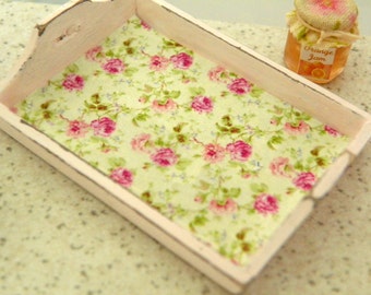 dollhouse miniature tray