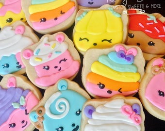 Nom Nums Cookies, Nom Nums Party, Nom Nums Birthday Party Favors, Nom Nums Cake