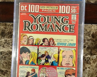 DC Comics Young Romance #198 PGX Rated Fine +