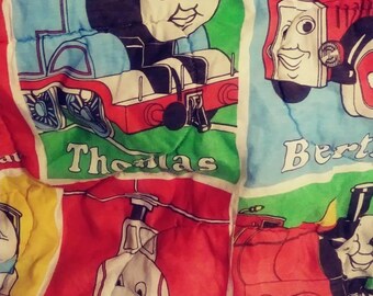 vintage housewares Twin size Thomas the Train comforter