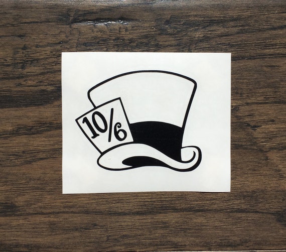 Mad Hatter 10 6 Card Printable