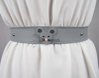 Male Mouse Belt ~ Handmade ~ Only 1 Left!