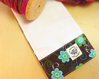 Lap Thing - A Spinners Tool - Blue Flowers
