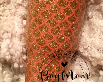 Mermaid Scale Tumbler