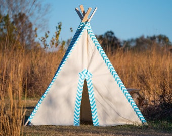 Tent No. 0306XL - Kid's Extra Large Teepee Play Tent