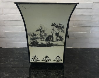 Vintage Italian Tole Cachepot Planter