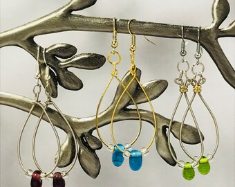 Guitar String Earrings