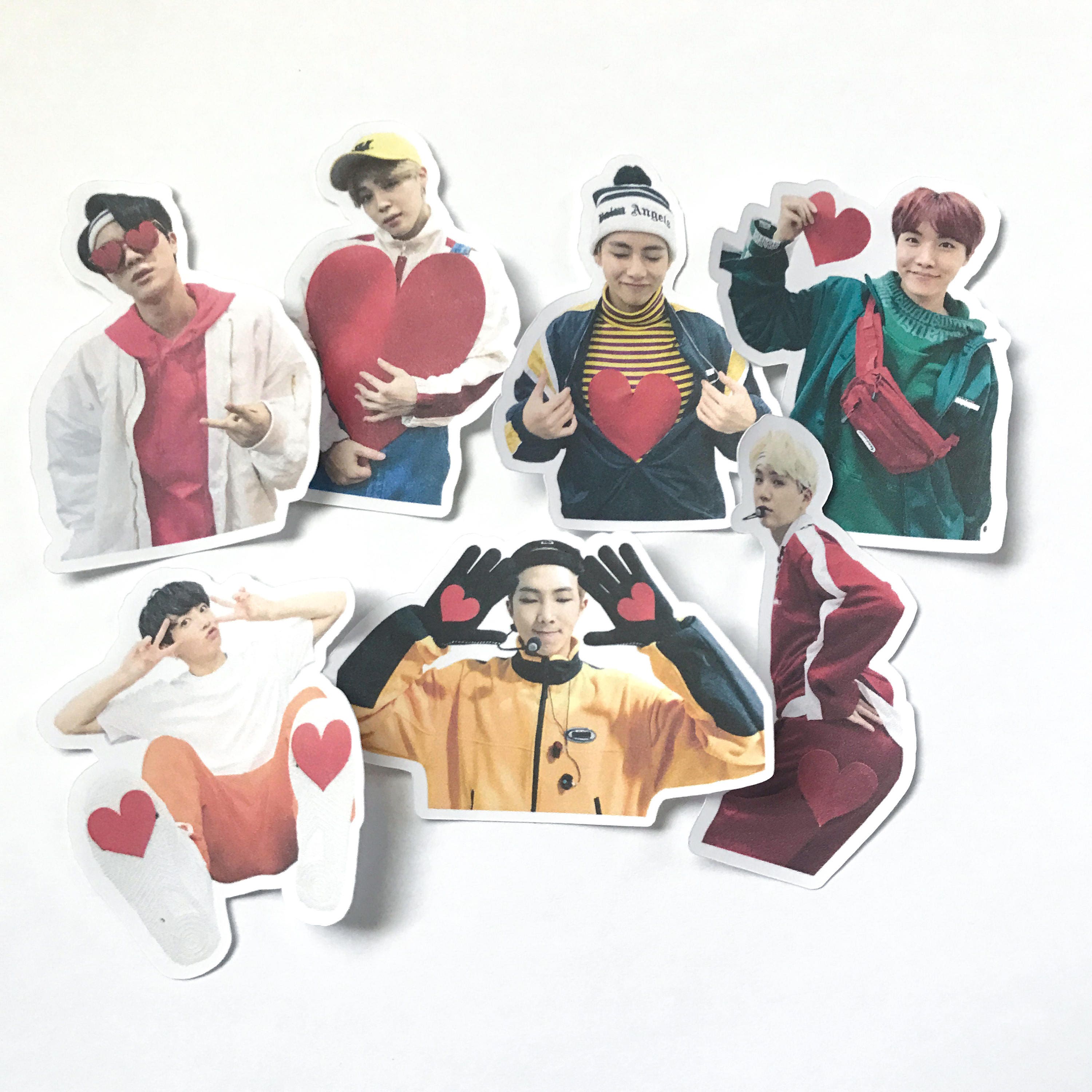 bts stickers go go