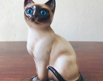Enesco Siamese Cat Figurine