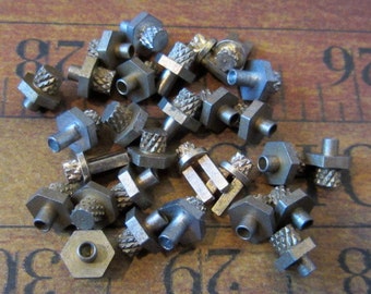 Vintage Brass Clock parts spindles - levers - Robot mix - Levers - Steampunk - Scrapbooking a71