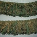 Green Chenille Multi Loop Brush Fringe