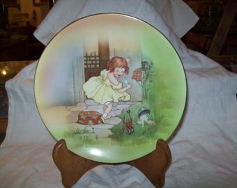 Royal Bayreuth Little Miss Muffet Plate