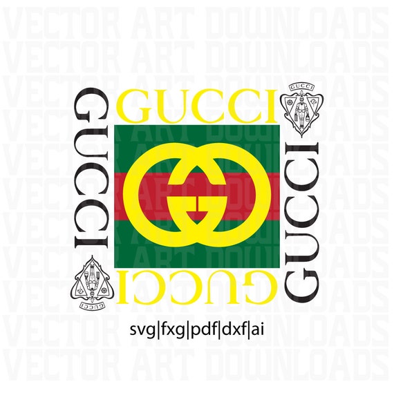 Download Gucci Vintage Inspired Logo Vector Art svg dxf fxg pdf ai