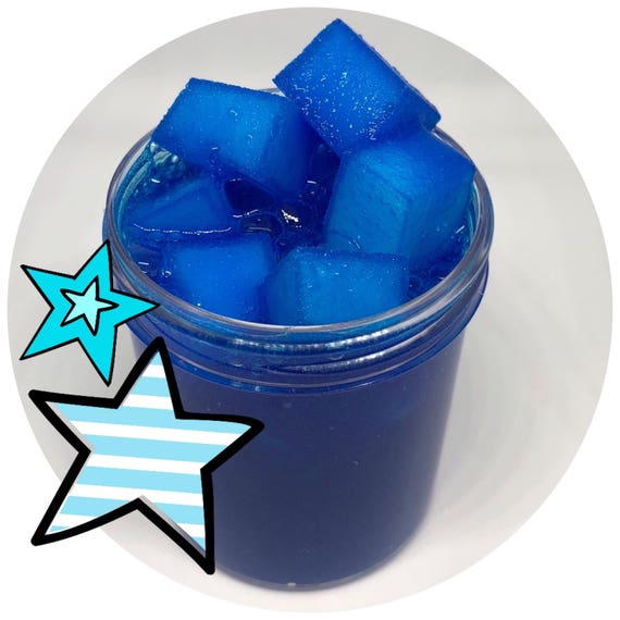Blueberry Blast Jelly Cube Slime SCENTED