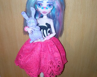 Ooak custom draculaura monster high doll decora girl