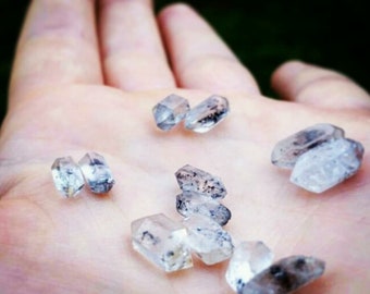 Herkimer Diamond Quartz Studs