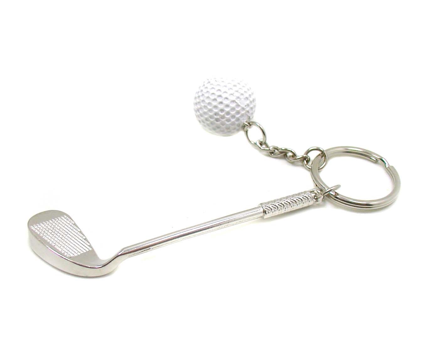 Golf Keychain Golf Key Ring Sports Keychain Golf Gift Golf