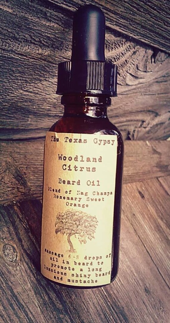 Woodland Citrus Beard Oil 1 oz.(Citrus Nag Champa Eucalyptus)