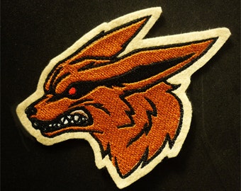 NARUTO Kyuubi - Embroidered sew-on patch
