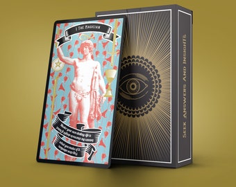 SCRATCH-AND-DENT perfect cards, imperfect box; Madam Clara Sees All 2nd Edition Tarot Deck