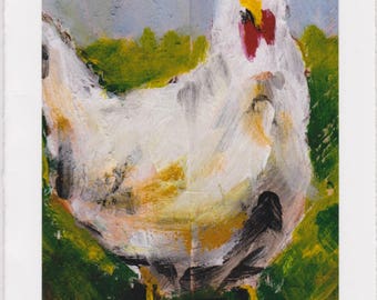 Chicken : Greeting Card #1012