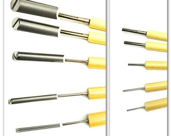 Paper Bead Roller, #Paper Roller Tool for #Making Paper Beads or use it as a Quilling Tool - You Choose Hole Diameter - Sizes: 1-5mm