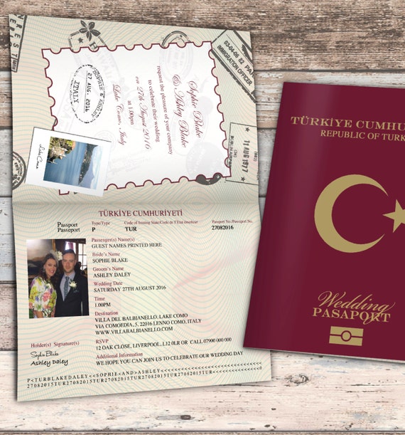 Turkish Wedding Invitations 8